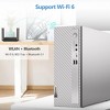 Lenovo IdeaCentre 3 Daily SFF Desktop, Intel Celeron G6900, Intel UHD Graphics, 8GB DDR4 RAM, 256GB PCIe M.2 SSD, Wi-Fi 6, Windows 11 Home, Grey - 3 of 4