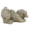 Alpine Corporation Playful Dog Outdoor Novelty Planter with Drainage Hole 9"x9"x5": Resin Animal-Shaped, Freestanding Patio Decor - 3 of 4