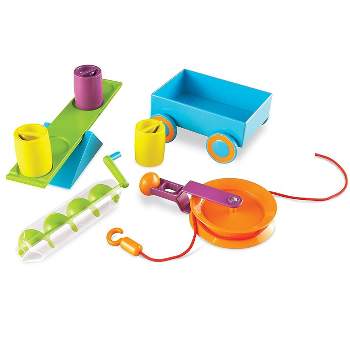 Learning Resources Stem Simple Machines Activity Set, 19 Pieces