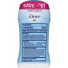 Dove Invisible Solid Antiperspirant Deodorant Stick Powder,, 1.6 oz, 2 Count - 2 of 4