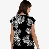 Calypsa Women's Daphne Loose Fit UPF 50+ Swim Top - 2 of 4