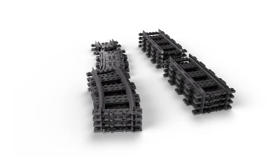 Lego City 60205 Pack De Rails à Prix Carrefour