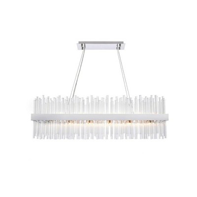 Elegant Lighting Dallas 24 - Light Chandelier in  Chrome