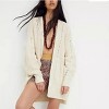 Clearlove Womens Lightweight Open Front Casual V-Neck Long Mid Length Cardigan Sweater - 3 of 4