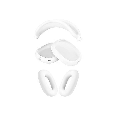 SaharaCase Silicone Combo Kit Case for Apple AirPods Max Headphones White (HP00124)