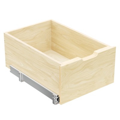 HANPURE Hard Close Pull Out Cabinet Organizer 8' High, 16½' W x 21' D Slide Out Shelves with Full Extension Rails for Kitchen Pantry