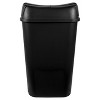 13.3gal Pivot Lid Waste Can Black - Room Essentials™ - image 3 of 4