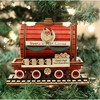 Old World Christmas Wooden Ornament, Santa's Hot Cocoa Tanker Train Car - 3 of 3