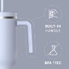 Hydrapeak Voyager 40 Oz Stainless Steel Tumbler , Insulated Water Bottle With Straw, Cupholder Friendly Reusable Travel Mug - 4 of 4
