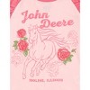 John Deere Farm Tractor Girls Long Sleeve T-Shirt Toddler - 2 of 4