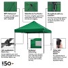 Yaheetech Outdoor Canopy 10'x10' for Camping Wedding Parties - 4 of 4