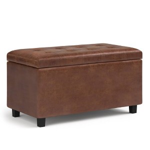 34" Essex Storage Ottoman and Benches - WyndenHall - 1 of 4