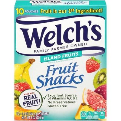 Welch S Tropical Fruit Snacks 9oz Target