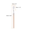 Unique Bargains Stainless Steel Wood Handle Flexible Polished Palette Scrapers - 2 of 4