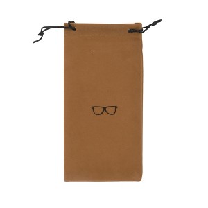 Unique Bargains Portable Drawstring Eyeglass Pouch 1 Pc - 1 of 4