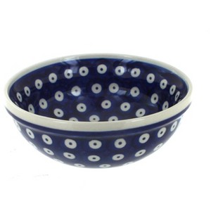 Blue Rose Polish Pottery M089 Manufaktura Dessert Bowl - 1 of 3