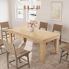 Farmhouse Dining Table for 6-8, 71" Long Kitchen Table with Sturdy Wood Frame, Large 6ft Rectangular Table for Dining Room & Kitchen - 4 of 4