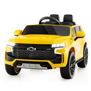 Infans 12V Kids Ride On Car Chevrolet Tahoe Electric Truck SUV Remote w/ Light & Music - 1 of 4