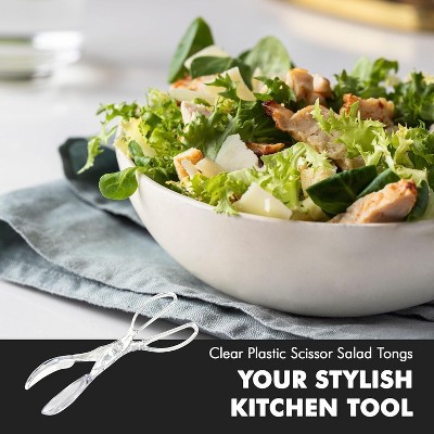 Chef Craft Salad Serving Tongs - Thumbnail 5