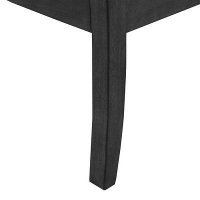 Black Cane and Beige Upholstered Accent Chair with Dark Wood Frame