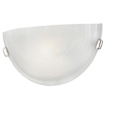 Contour Lines 8''x16'' Brushed Nickel Dimmable Wall Sconce