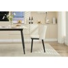 Swivel Bar Stools Set, Upholstered Barstools with Sturdy Metal Base, for Kitchen, Dining Room, Home Bar - 2 of 4