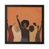 Nawaalillustrations Power to the People Framed Wall Art Black - Deny Designs - 4 of 4