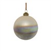 Cloudy Iridescent Glass Ornament (Set of 6) - 3 of 4
