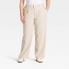 Women's Active Light Woven High-Rise Trouser Pants - All In Motion™ - 4 of 4