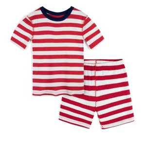 Mightly Toddler Fair Trade 100% Organic Cotton Tight Fit Shorite Pajamas Set - 1 of 3