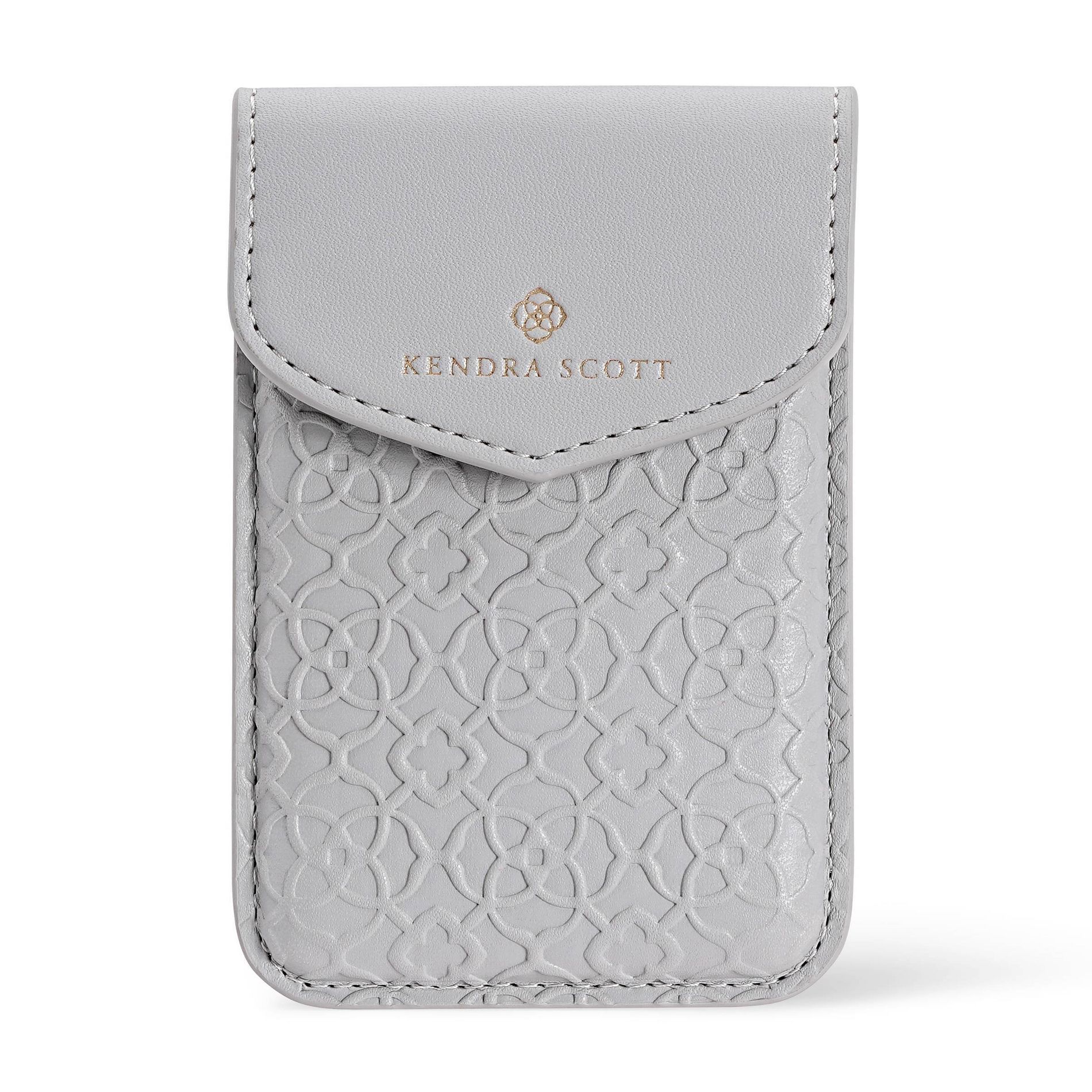 Kendra Scott MagSafe Wallets - Gray Filigree
