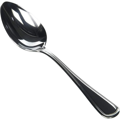 Emperor's Select 8 1/4 Stainless Steel Serving Spoon