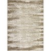 Modern Abstract 8x10 Area Rug for Living Room – Machine Washable, Ultra Soft, Non-Slip, Low Pile, No-Shedding, Stain-Resistant Carpet, Camel - 4 of 4