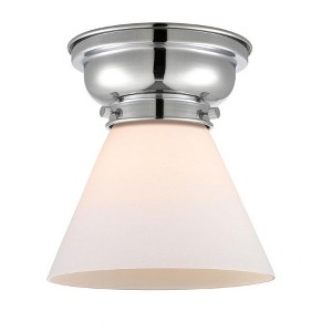 Cone - 1 Light Flush Mount In Industrial Style-7.4 Inches Tall and 7.75 Inches Wide - 1 of 1