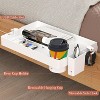 MaseiKar Bedside Shelf for Bed, Foldable Bunk Bed Shelf Organizer for Room Essentials Clip On Nightstand Bed Side Shelf Tray - 3 of 4