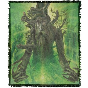 Lord Of The Rings Treebeard Blanket 50"x60" Woven Tapestry - 1 of 4