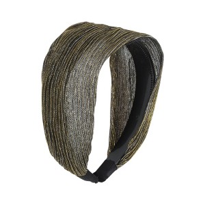 Unique Bargains Women's Shiny Silk Lace Headband 1 Pc - 1 of 4