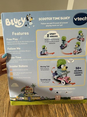 VTech - Bluey, Trotti-Bluey Interactive, Chien Interactif sur