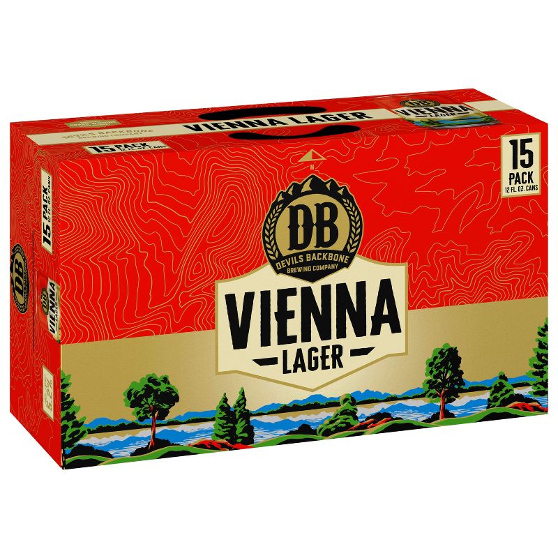 Devils Backbone Vienna Lager Beer - 15pk/12 fl oz Cans, 3 of 11