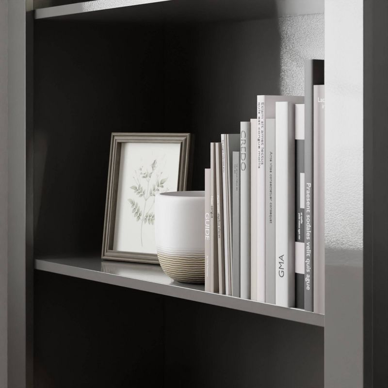 72" Elaine 5 Shelf Standard Bookcase - Brookside Home, 6 of 17