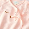 Baby Girls' 2pc Bear Face Sweater and Leggings Set - Cloud Island™ Pink - 3 of 4