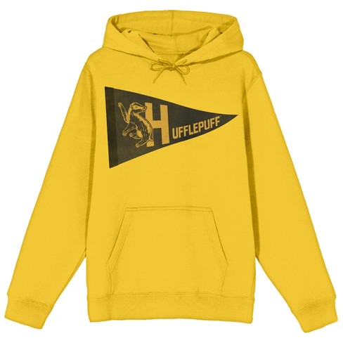 Harry Potter Hufflepuff Yellow Long Sleeve Hoodie XXL