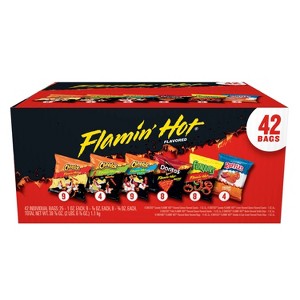 Frito-Lay Flamin Hot Mix Chips Variety Pack - 38.875oz/42ct : Target