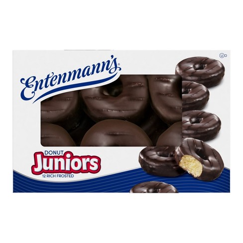 Entenmann's Frosted Mini Chocolate Donuts - 14oz - image 1 of 4