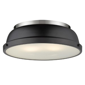 Golden Lighting Duncan Flush Mount - 14" - 1 of 1