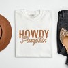 Simply Sage Market Women's Howdy Pumpkin Rope Short Sleeve Garment Dyed Tee - 2 of 4
