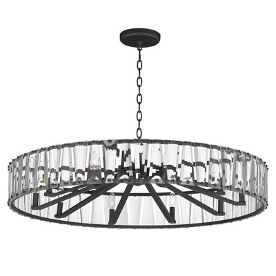 Maxim Lighting Odeon 10 - Light Chandelier in  Black