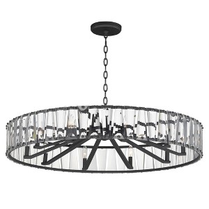 Maxim Lighting Odeon 10 - Light Chandelier in  Black - 1 of 1