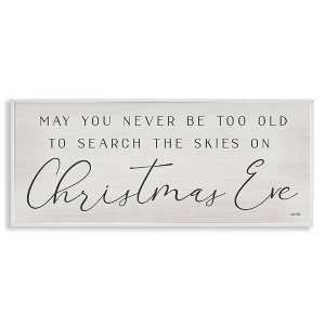 Stupell Industries Inspiring Christmas Eve Sentiment, 24" x 10" - 1 of 4