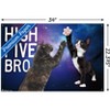 Trends International Keith Kimberlin - Kittens - High Five Bro in Space Unframed Wall Poster Prints - 3 of 4